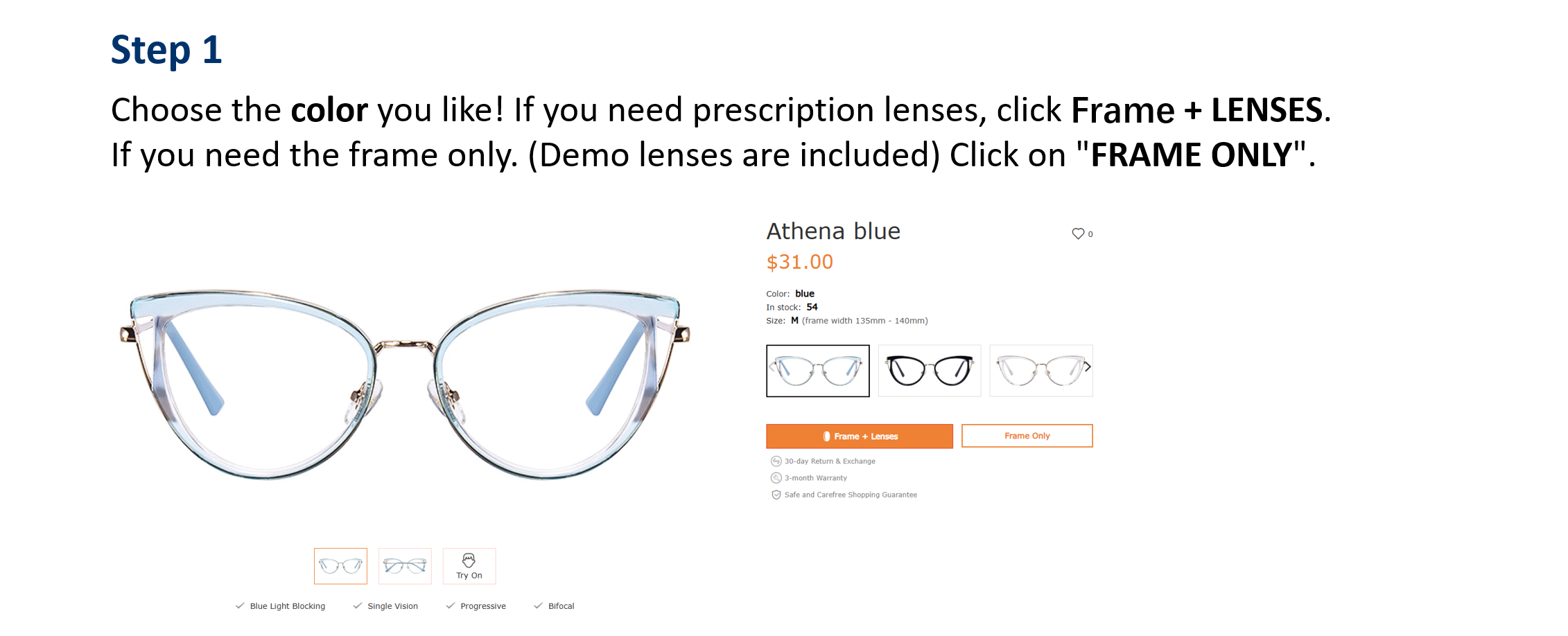 How to Order Glasses Online Banner 1